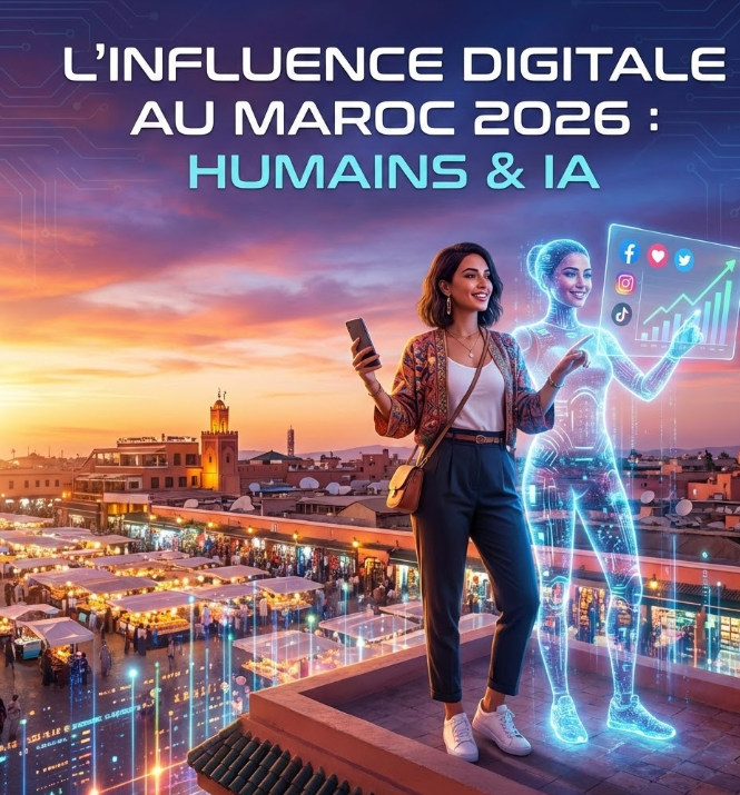 L'Influence Digitale au Maroc en 2026 : Entre Stars Humaines et Révolution des Influenceuses IA capture d’écran 2026 01 16 155631