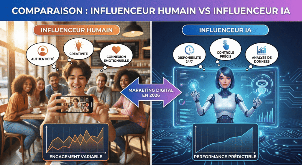Agence influenceur IA Maroc